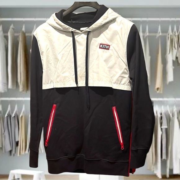 Kith Other - Kith Brooklyn Weatherproof Athletic Windbreaker Hoodie (Medium)